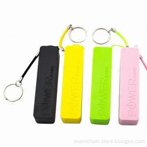 Mini Perfume Mobile Power Bank, 2,600mA for iPhone 5/4S, HTC, Samsung Millet Phone Charging Treasure